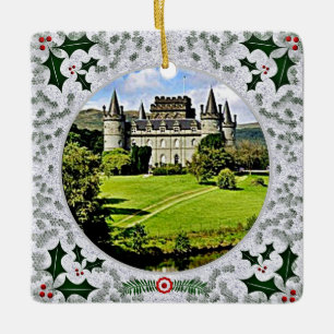 Campbell Clan's Inveraray Castle Xmas Keramisch Ornament