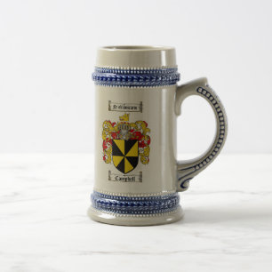 Campbell Coat of Arms Stein/Campbell Family Bierpul