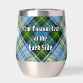 Campbell Crest au-dessus de Tartan (Arrière)