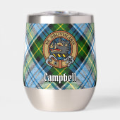 Campbell Crest au-dessus de Tartan (Avant)