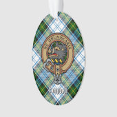 Campbell Crest au-dessus de Tartan (devant)