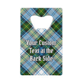 Campbell Crest au-dessus de Tartan (Dos)