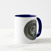 Campbell Crest et Tartan Mug (Devant droit)