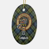 Campbell Crest Keramisch Ornament (Links)