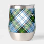 Campbell Crest over Jurk Tartan (Links)