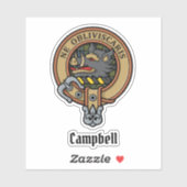 Campbell Crest Sticker (Vel)