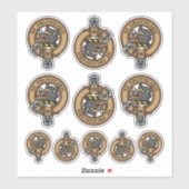 Campbell Crest Sticker (Vel)