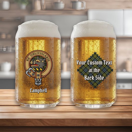 Campbell Crest sur Tartan