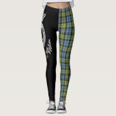 Campbell Crest & Tartan Leggings (Voorkant)