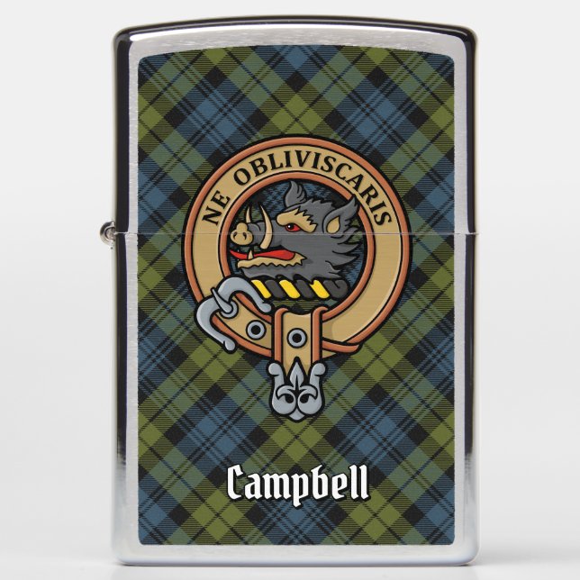Campbell Crest Zippo Lighter (Voorkant)
