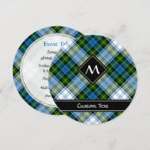 Campbell Dress Tartan Kaart (Voorkant / Achterkant)