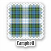 Campbell Dress Tartan Sticker (Voorkant)