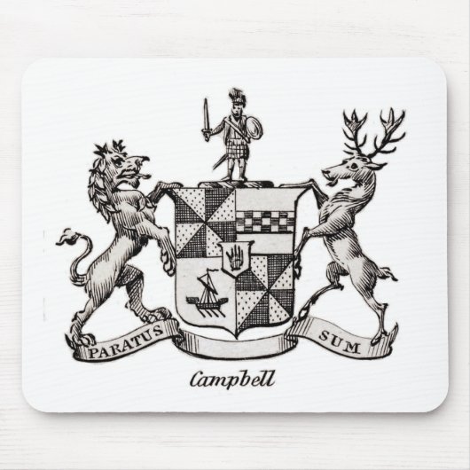 CAMPBELL FAMILIE CREST MUISMAT (Voorkant)