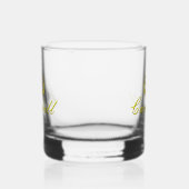 Campbell Gold gekroond distel whiskey glas (Rechts)