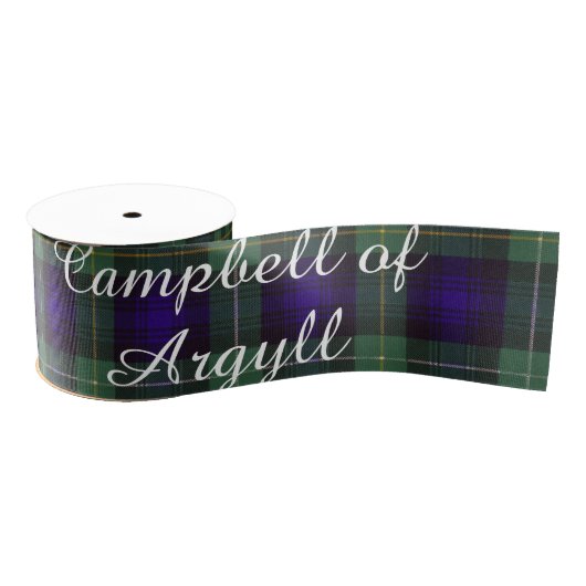 Campbell of Argyll clan Pset Scottish tartan Grosgrain Lint (Spoel)