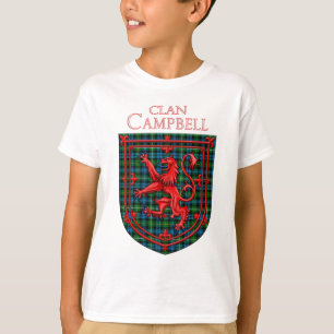Campbell of Argyll Tartan Scottish Pset T-shirt