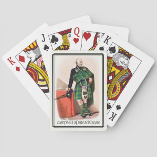 Campbell of Breadalbane Classic Scotland Pokerkaarten