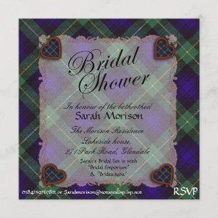 Campbell of Cawdor tartan Play - Vrijgezellenfeest Kaart