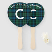 Campbell Pset Monogram Handwaaier (Voorkant en achterkant)