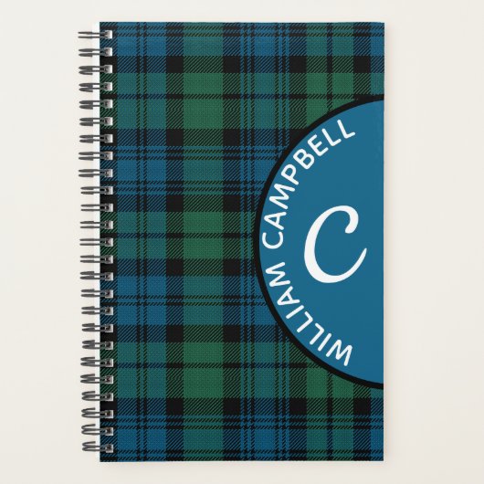 Campbell Pset Monogram Planner (Voorkant)