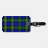 Campbell Pset Tartan Bagagelabel (Voorkant horizontaal)
