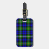 Campbell Pset Tartan Bagagelabel (Voorkant verticaal)