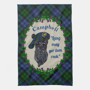 Campbell Scottie Dog Kitchen Towel Theedoek