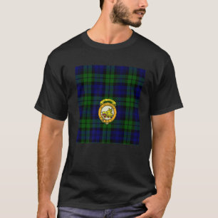 Campbell Scottish Clan Crest en Tartan T-shirt