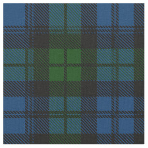 Campbell Scottish Clan Tartan Larger Tile Stof