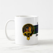 Campbell Scottish crest and Tartan mok (Links)