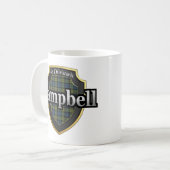 Campbell Scottish Dynasty Tartan Mugs Cups (Devant gauche)
