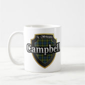 Campbell Scottish Dynasty Tartan Mugs Cups (Gauche)
