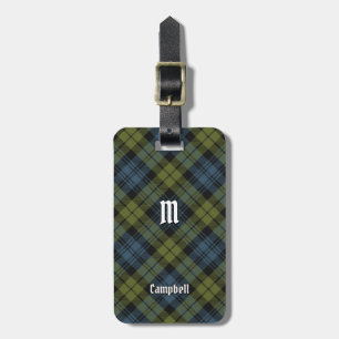 Campbell Tartan Bagage Label