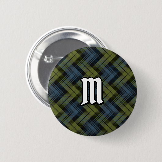 Campbell Tartan Button (Voorkant /achterkant)