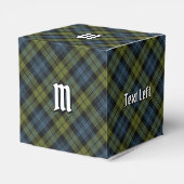 Campbell Tartan Favor Box Bedankdoosjes (Achterkant)