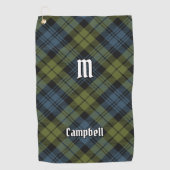 Campbell Tartan Golfhanddoek (Voorkant)