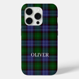 Campbell Tartan Green Plaid iPhone 15 Pro Case