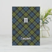 Campbell Tartan Kaart (Staand voorkant)
