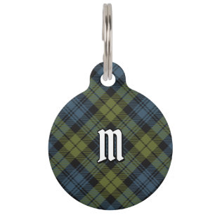Campbell Tartan Pet ID Tag Huisdierpenning