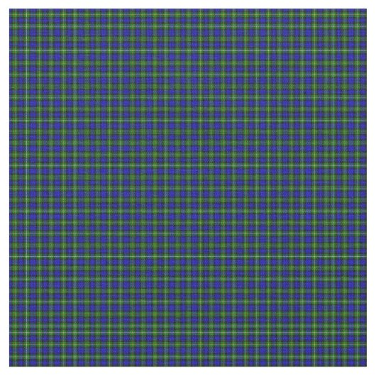 Campbell Tartan Stof (Close Up)