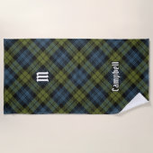Campbell Tartan Strandlaken (Voorkant)