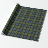 Campbell Tartan Wrapping Paper Cadeaupapier (Uitgerold)
