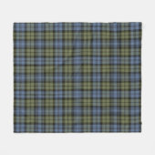 Campbell Vervaaide Plaid Fleece Deken (Voorkant (Horizontaal))