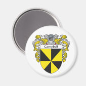 Campbell Wapen (gemanteld) Magneet (Voorkant / Achterkant)