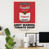 Campbells Tomato Soup Poster (Thuiskantoor)