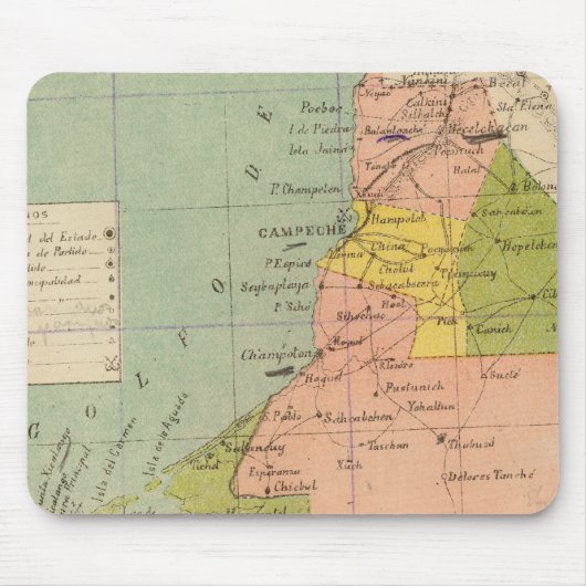 Campeche, Mexico Muismat (Voorkant)