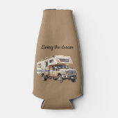 Camper Adventure Living the dream Flesjeskoeler (Voorkant)