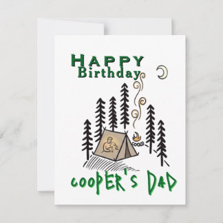 Camper Birthday  Kaart