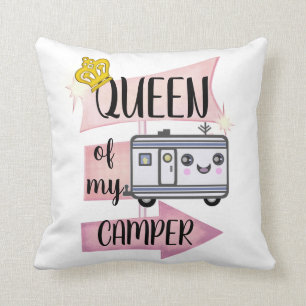 Camper Camping Funny RVing Lifestyle Pillow Kussen