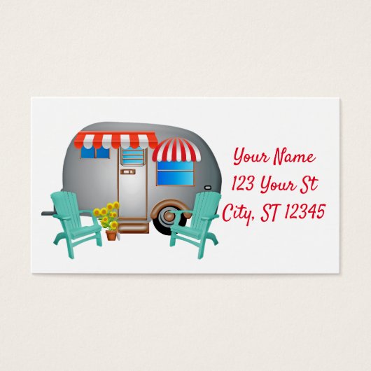 Camper Caravane Teardrop Thunder_Cove (Devant)